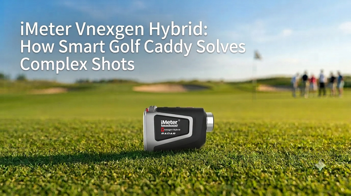 iMeter Vnexgen Hybrid: How Smart Golf Caddy Solves Complex Shots