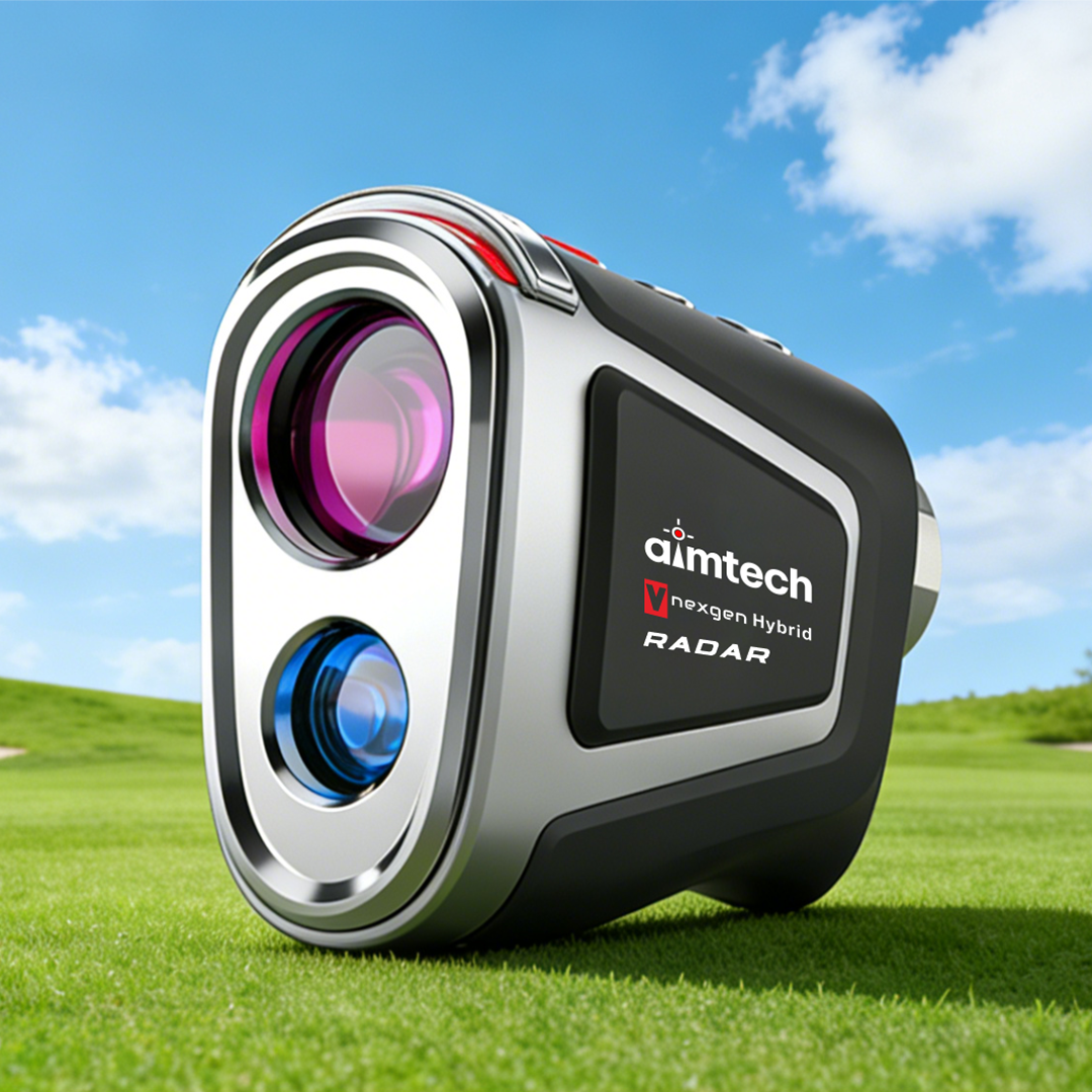 Aimtech Vnexgen 하이브리드 RADAR | 세계 최초 3-in-1 OIS 골프 거리 측정기-V3