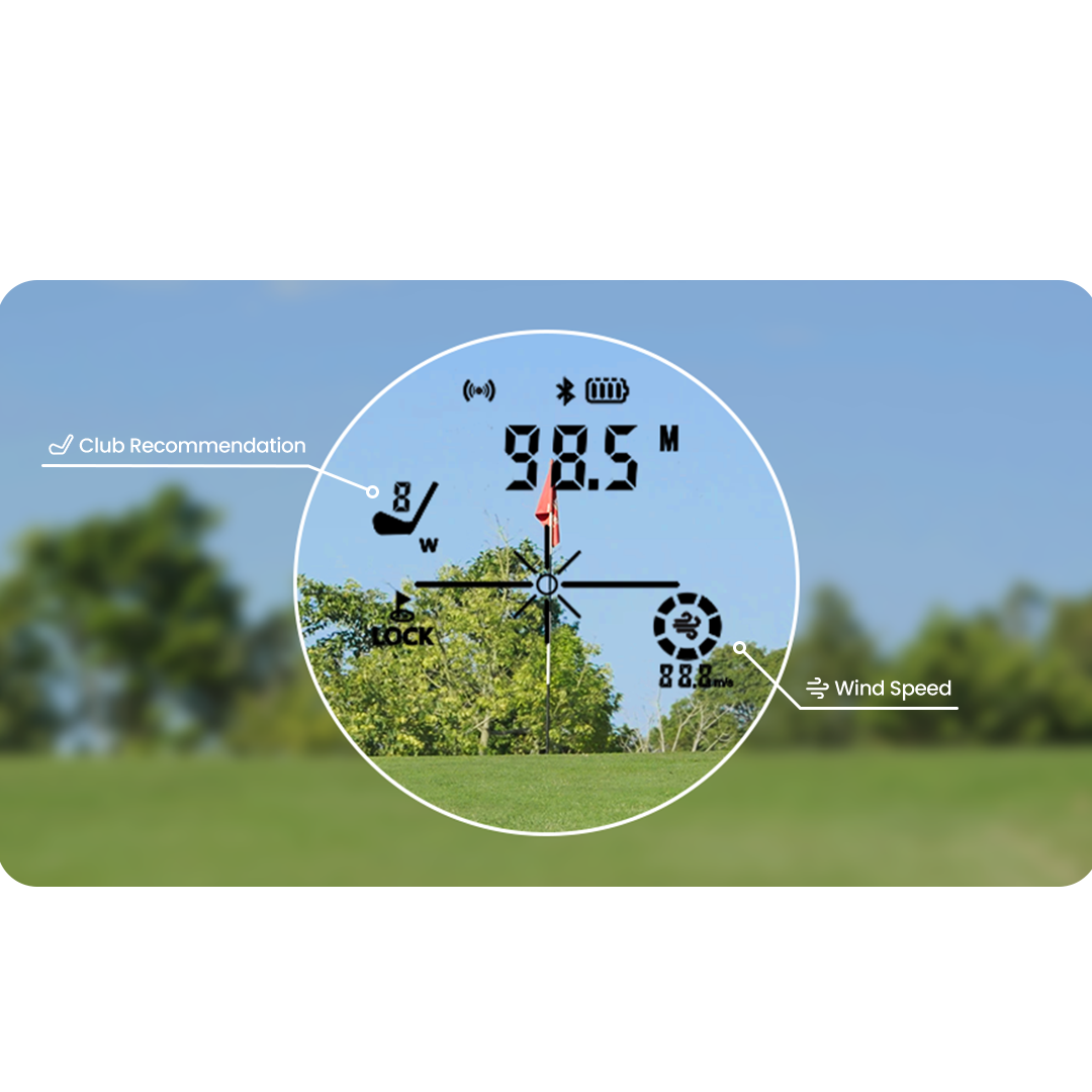 Aimtech Vnexgen 하이브리드 RADAR | 세계 최초 3-in-1 OIS 골프 거리 측정기-V3